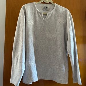Vintage Arctic Image Women's Gray Sweater